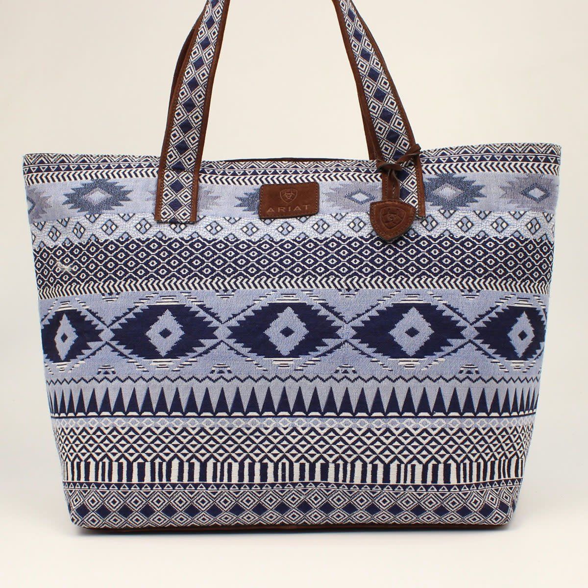ARIAT MADISON COLLECTION TOTE BLUE A770009002