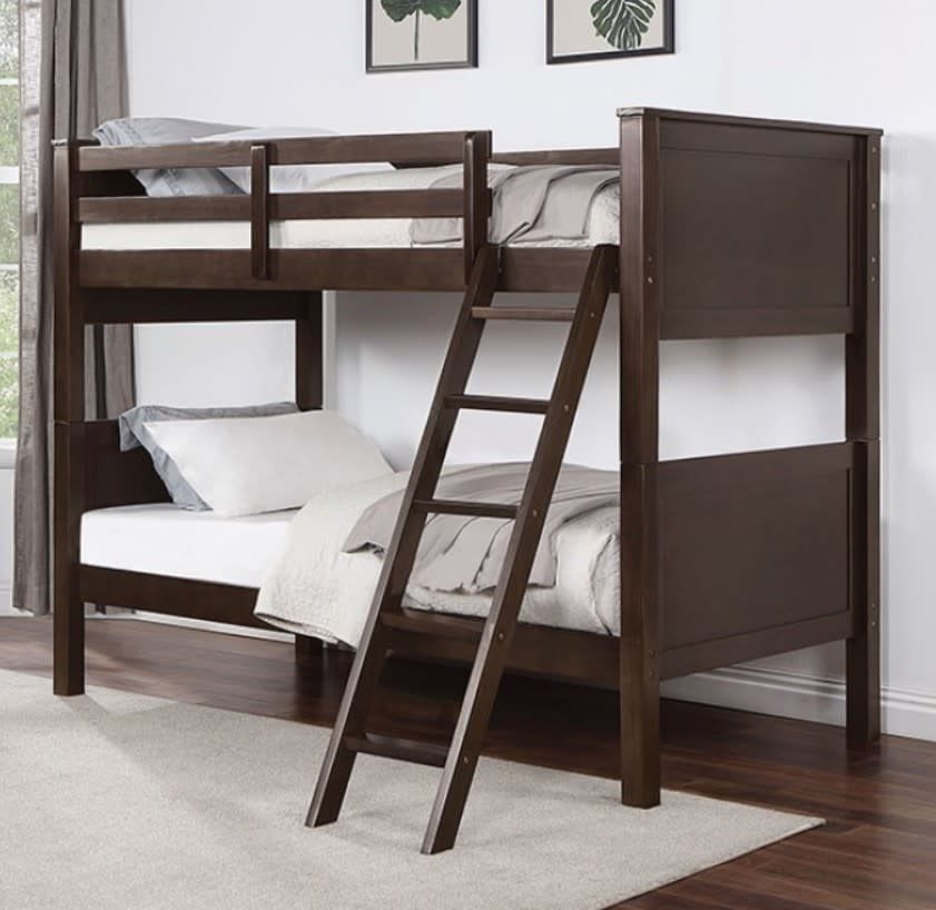 Stamos twin/twin bunkbed (CM-BK658WN-TT)