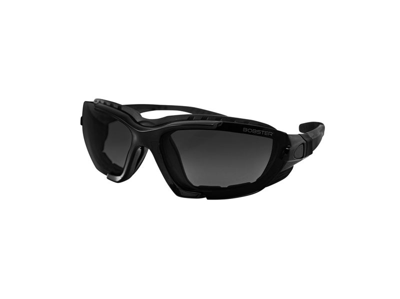 Bobster Renegade Gloss Black Frame Smoked-Clear Lens BREN201 +