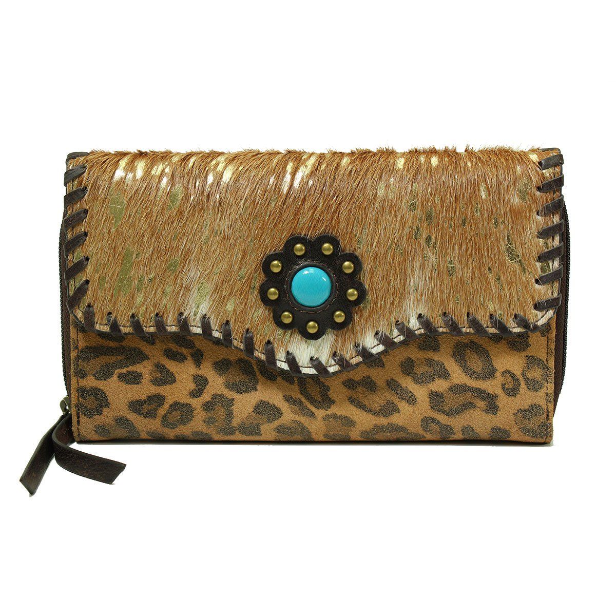 NOCONA ASPEN STYLE LADIES WALLET CHEETAH MULTICOLOR N770010297