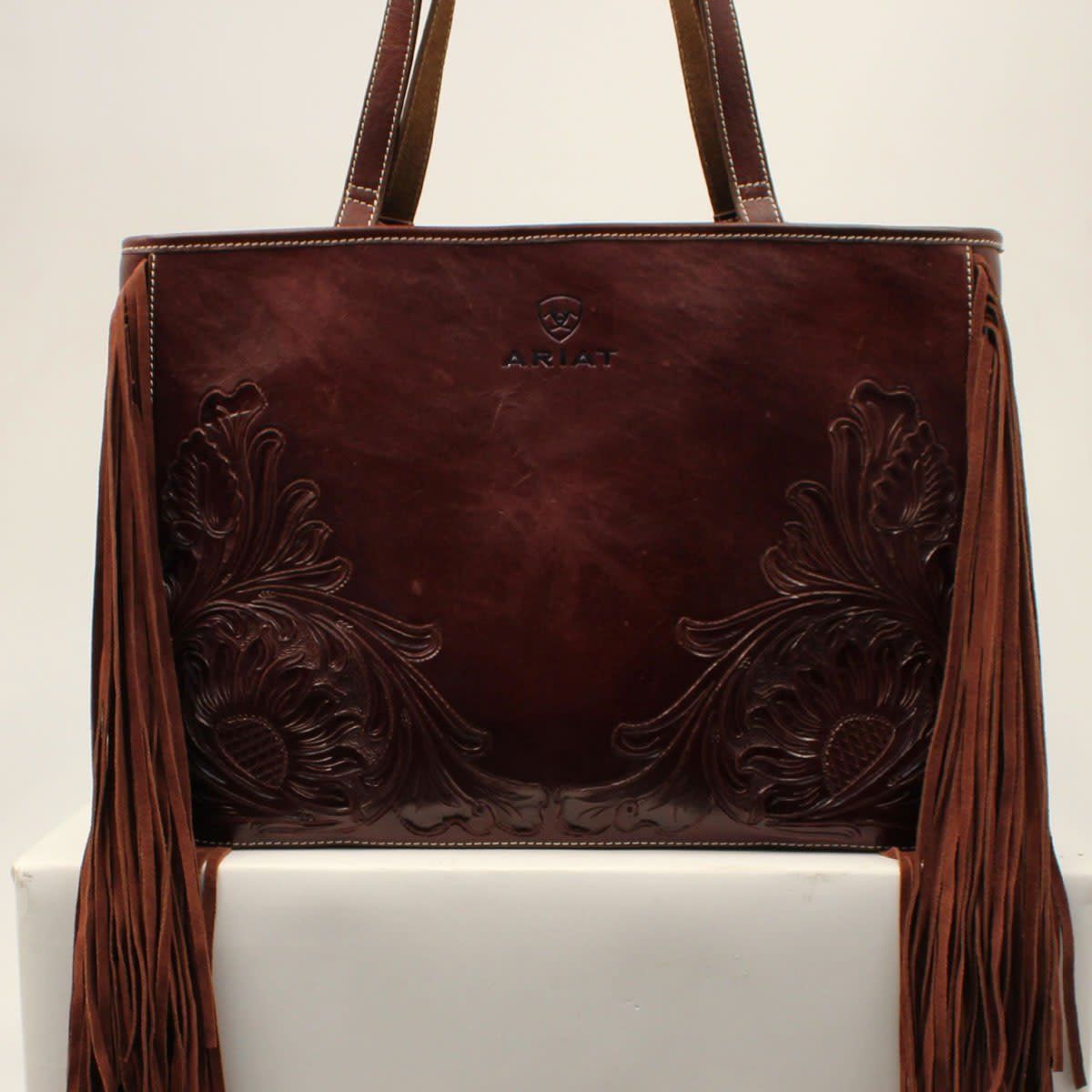 **ARIAT VICTORIA COLLECTION TOTE BROWN A770009302