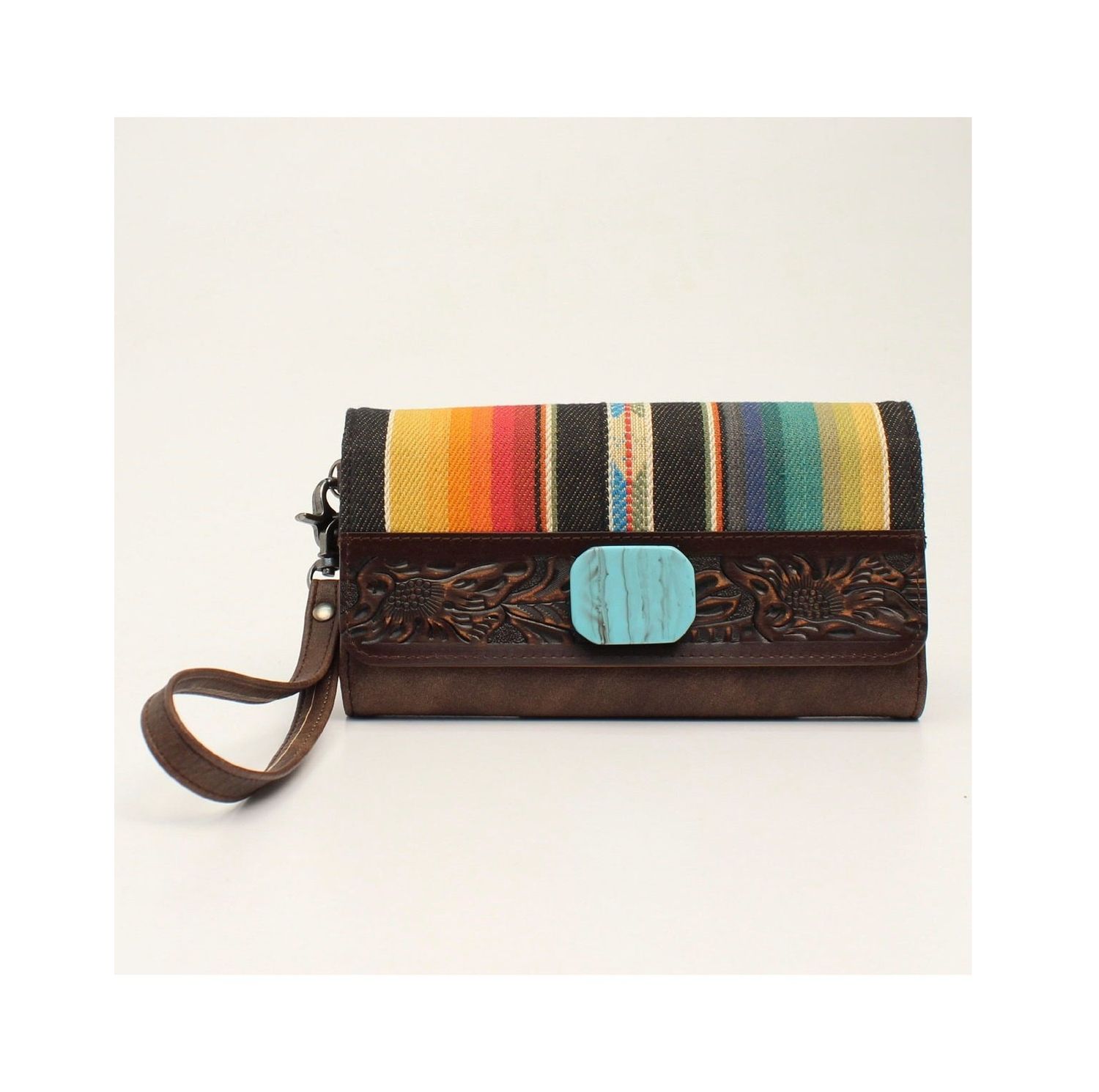 **ANGEL RANCH CLUTCH SERAPE COLLECTION MULTI COLOR D330000797
