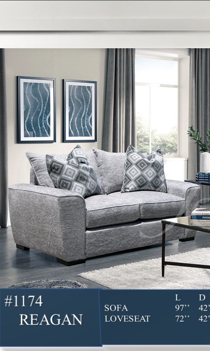 REAGAN ZAFTIG LOVESEAT *MISC SALE* (1174LOVE)