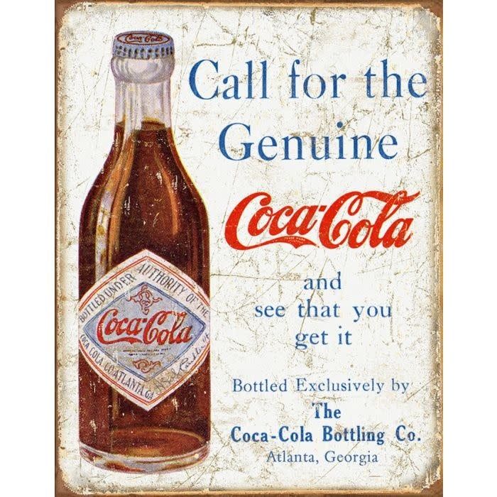 COKE CALL FOR THE GENUINE TSN1918