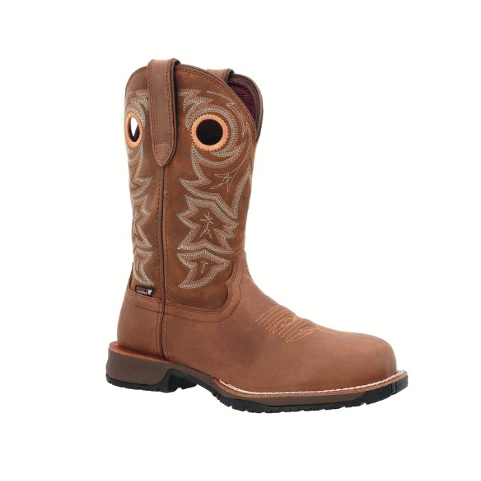**ROCKY ROSEMARY WOMEN'S WATERPROOF WESTERN BOOT- RKW0403, Size: 6M