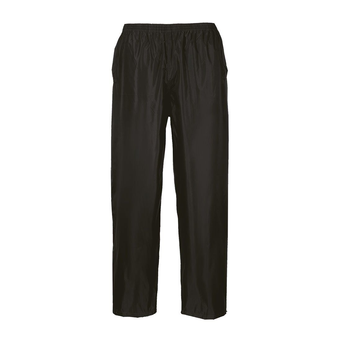 PORTWEST Rain Trousers S441, Color: Black, Size: Small