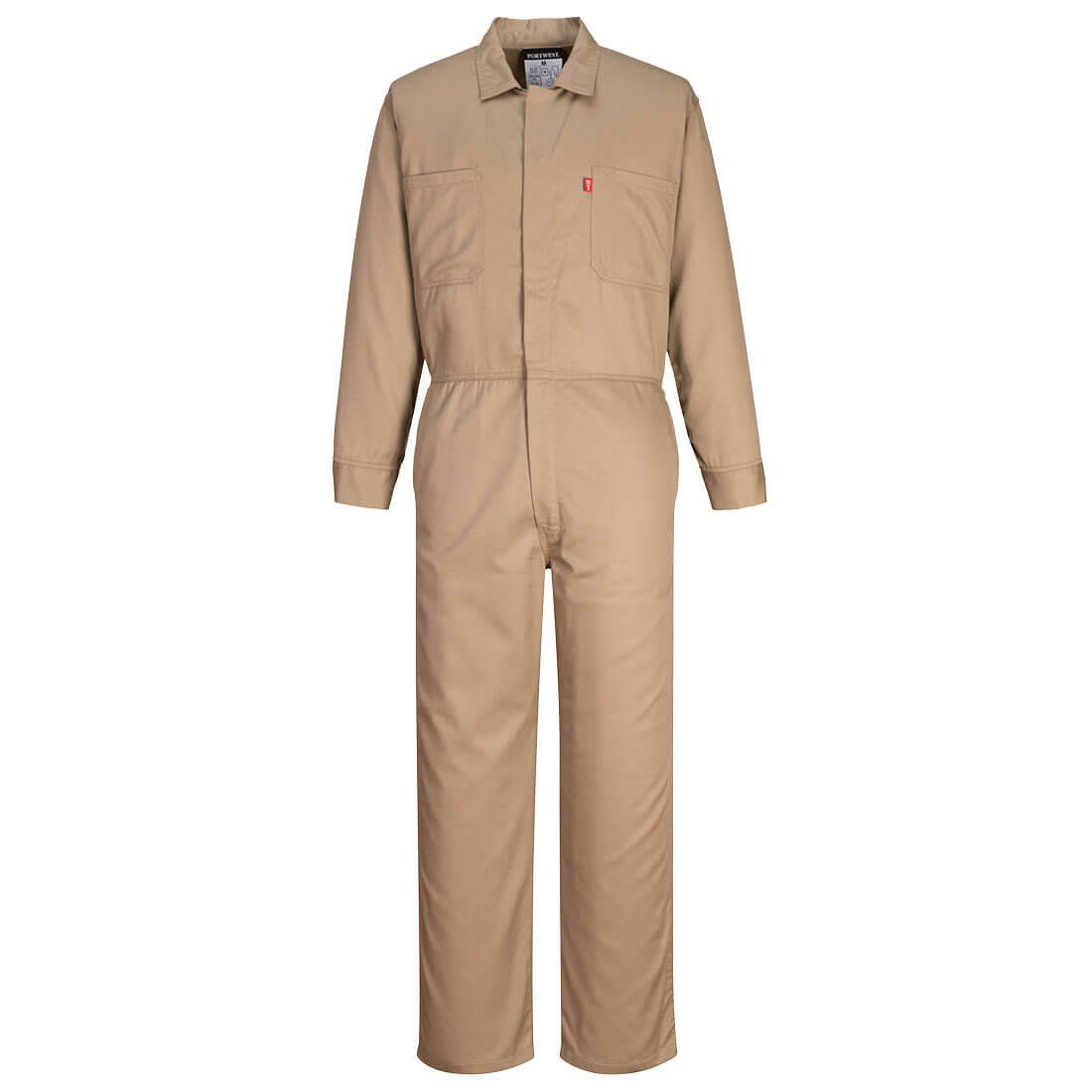 PORTWEST BIZFLAME FR COVERALL UFR87 PORTWEST BIZFLAME FR COVERALL UFR87, Color: KHAKI, Size: S