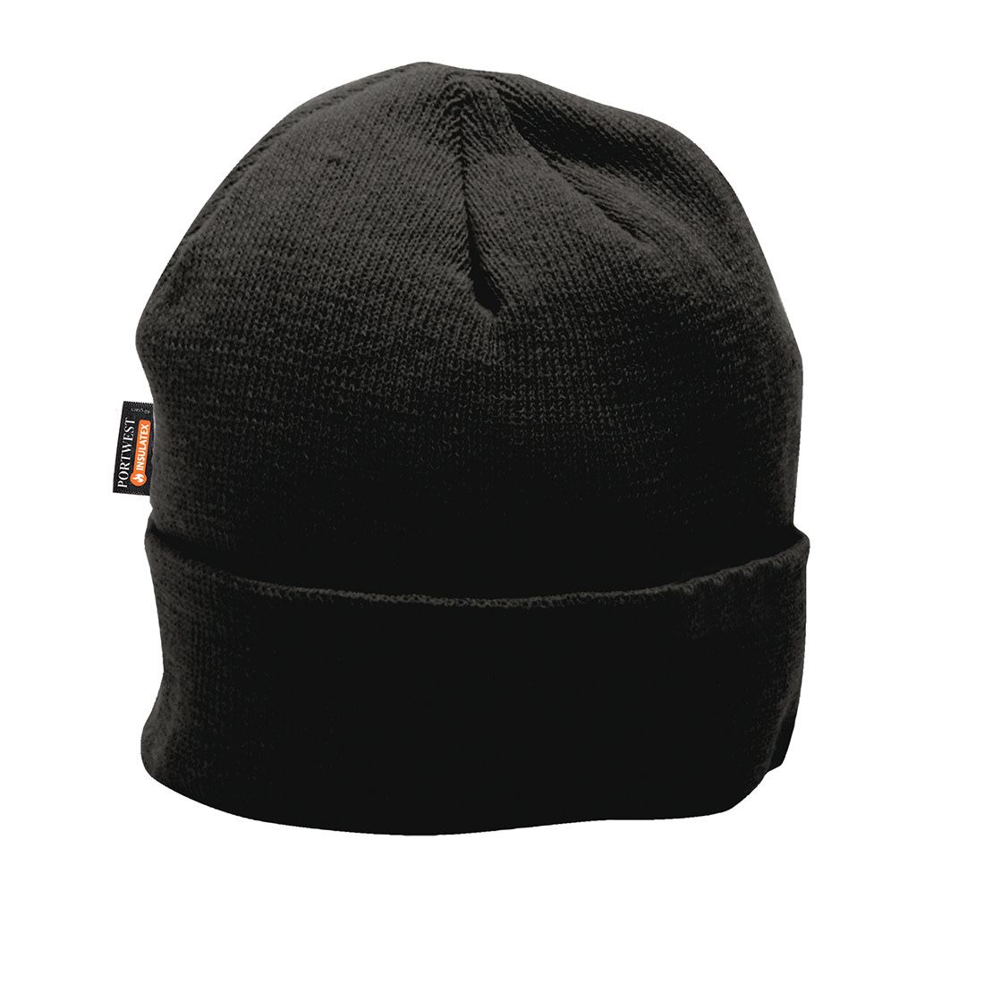 PORTWEST Insulated Knit Cap B013 , Color: BLACK