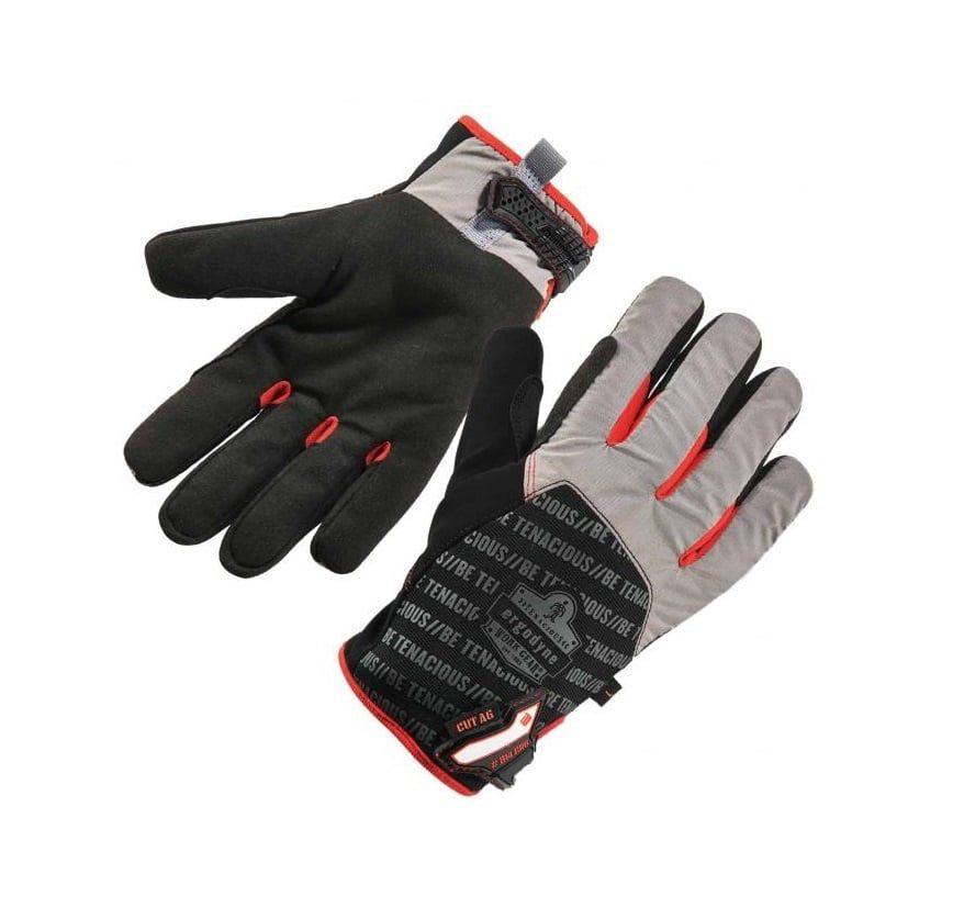 Ergodyne PROFLEX 814CR6 THERMAL UTILITY + CUT RESISTANCE GLOVES, Size: S