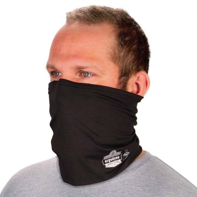 ERGODYNE 2-LAYER COOLING MULTIBAND 6489, Color: BLACK, Size: S/M