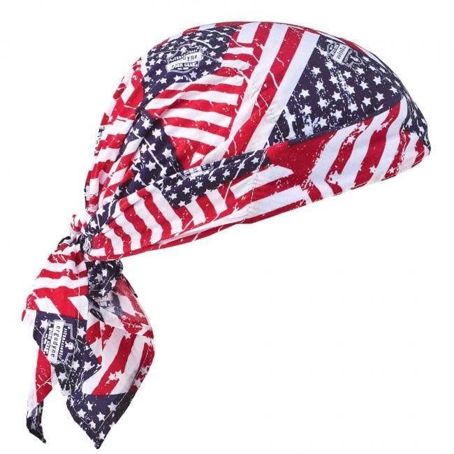 ERGODYNE Chill-it’s Evaporative  6710CT , Color: Stars & Stripes