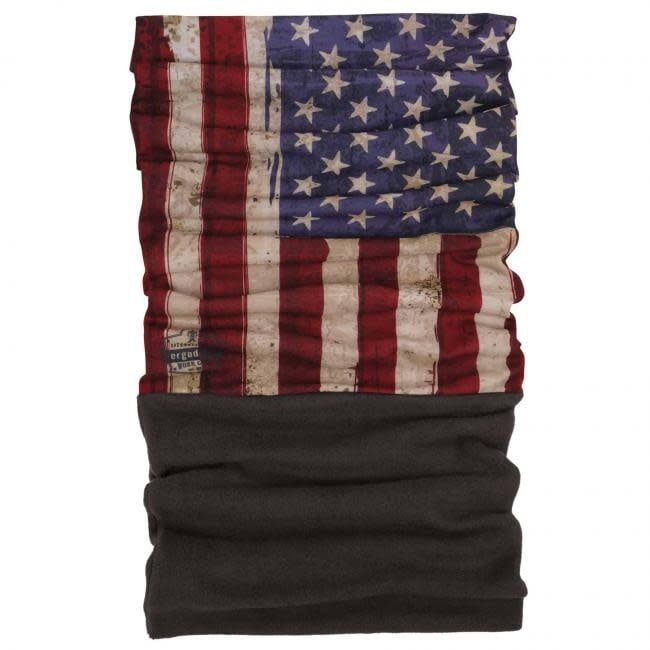 ERGODYNE N-Ferno 2piece Thermal , Color: MULTI-BAND AMERICAN FLAG 6492
