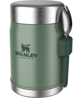 Stanley The Legendary Classic Food Jar + Spork 14oz, Color: Hammertone Green