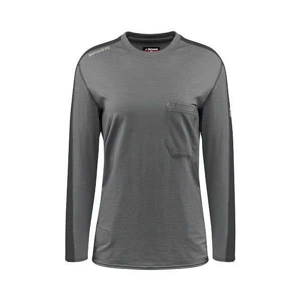BULWARK Womens Flex Knit Tee  CAT 2, Color: STT3CH, Size: XS