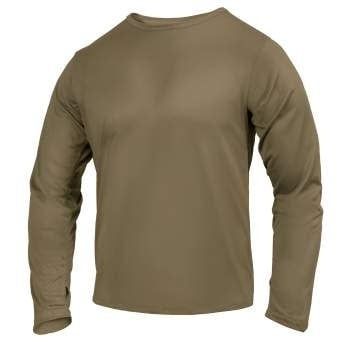 ROTHCO GEN III 3725 SILK WEIGHT TOPS COYOTE ROTHCO GEN III 3725 SILK WEIGHT TOPS COYOTE, Size: S