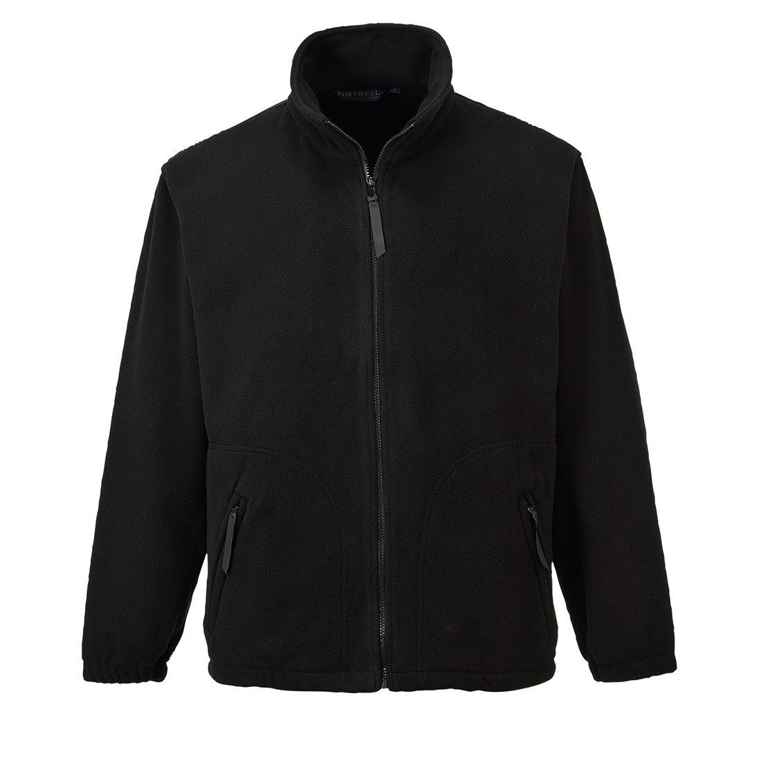 Portwest Argyll Heavy Fleece Jacket UF400, Color: Black, Size: S
