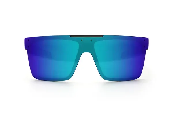 HEATWAVE Performance Quatro Z87+ Sunglasses, Color: Black Frame / Galaxy Lens