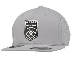 Ariat Mens FlexFit 110 Snap Back Performance Mesh Back Grey A300089306