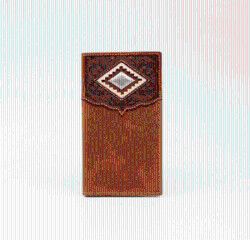 ARIAT MENS WALLET MEDIUM BROWN A3543044