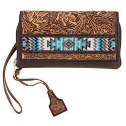 Angel Ranch Penelope Collection Wallet Dark Brown D330007834