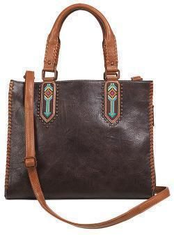 Nocona Ladies Ruthie Style Conceal Carry Tote Brown N770013102