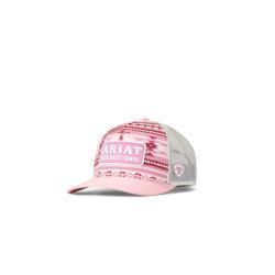Ariat Ladies Cap Southwestern Pattern Pink A300084330
