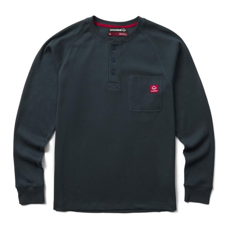 WOLVERINE WALDEN II LS THERMAL HENLEY W1211790-423