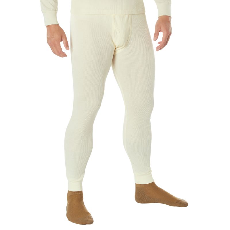 Rothco Thermal Knit Underwear Bottoms 3XL Natural 6456