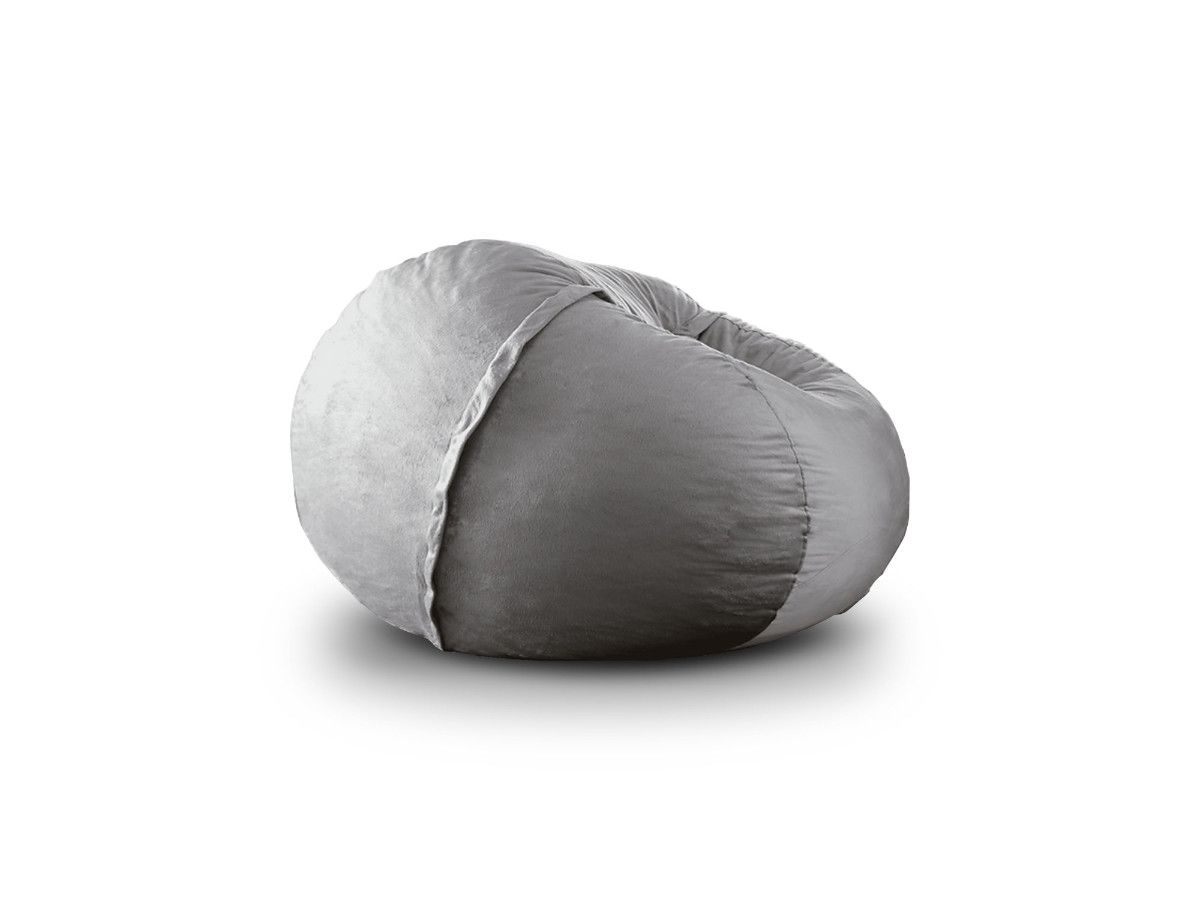 GRAY LOUNGER BEANBAG BIGSAK-G