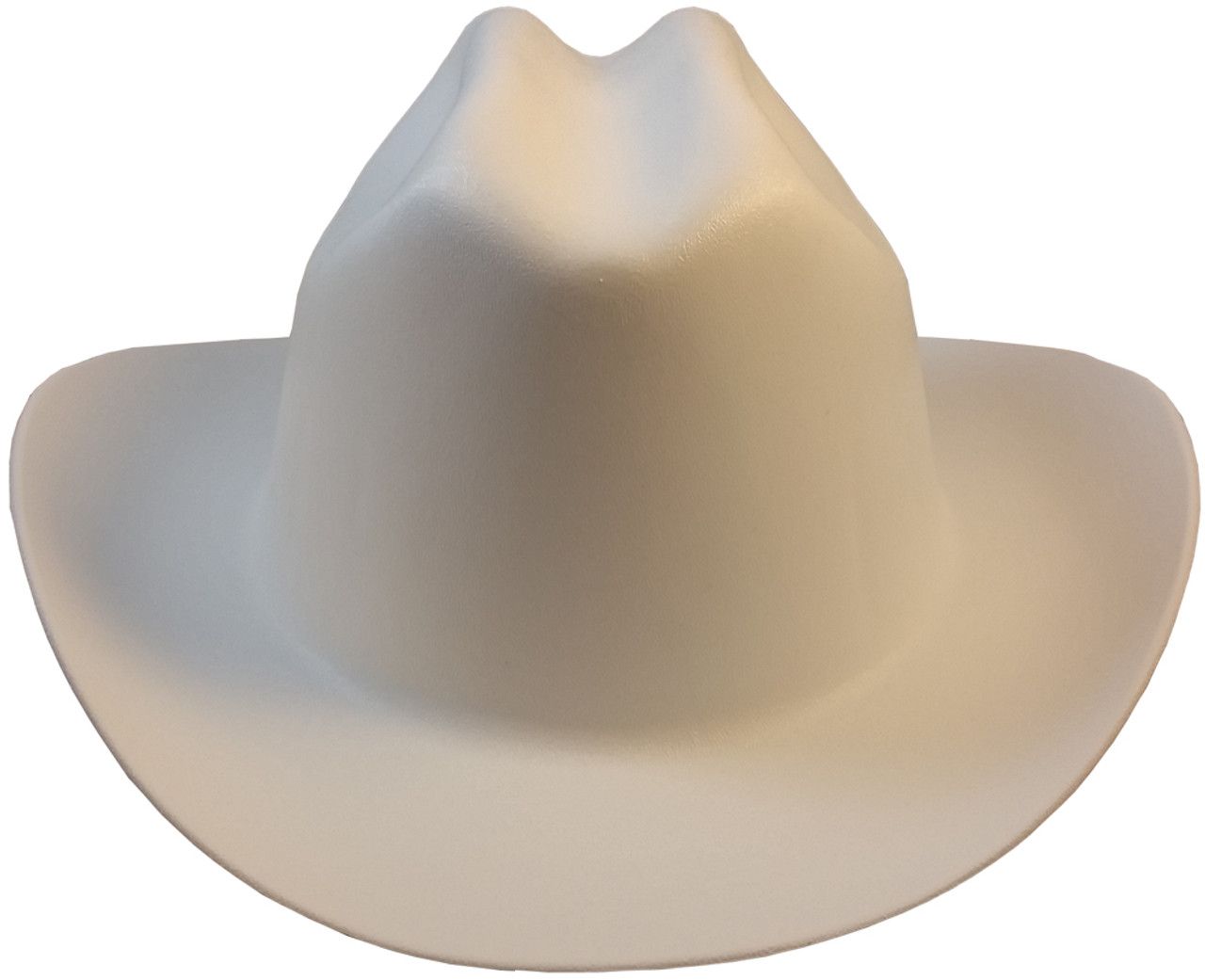 Outlaw Cowboy Hardhat with Ratchet Suspension , Color: White
