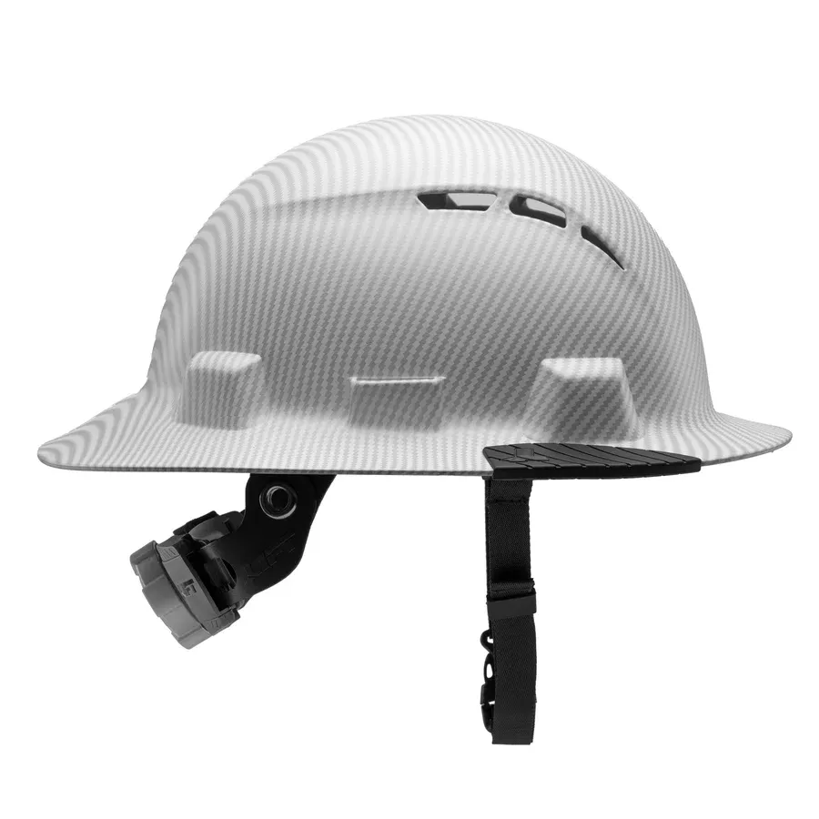 LIFT IDAX - VENTED HARD HAT, Color: HIDV-24CW WHITE CARBON