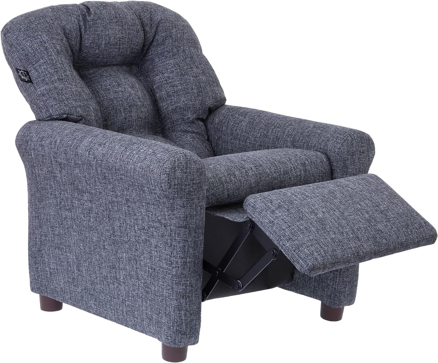 Traditional Kids Recliner Gray (444410) Traditional Kids Recliner Gray (444410)