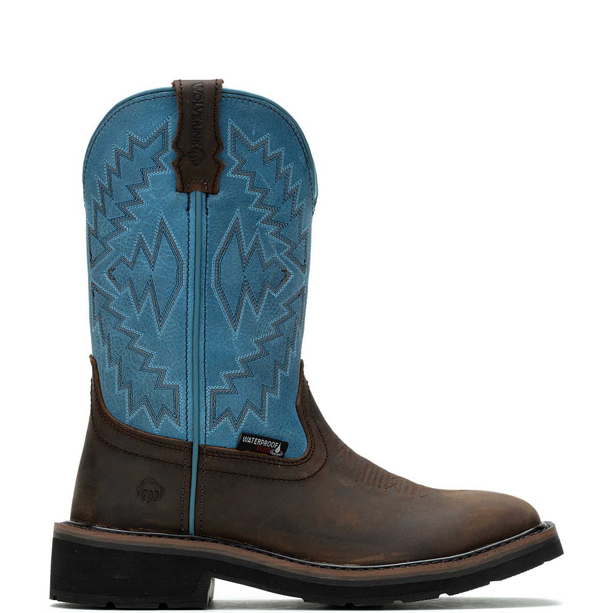 WOLVERINE WOMEN'S RANCHER ARROW WMN WP ST10 IN/BLUE W241053