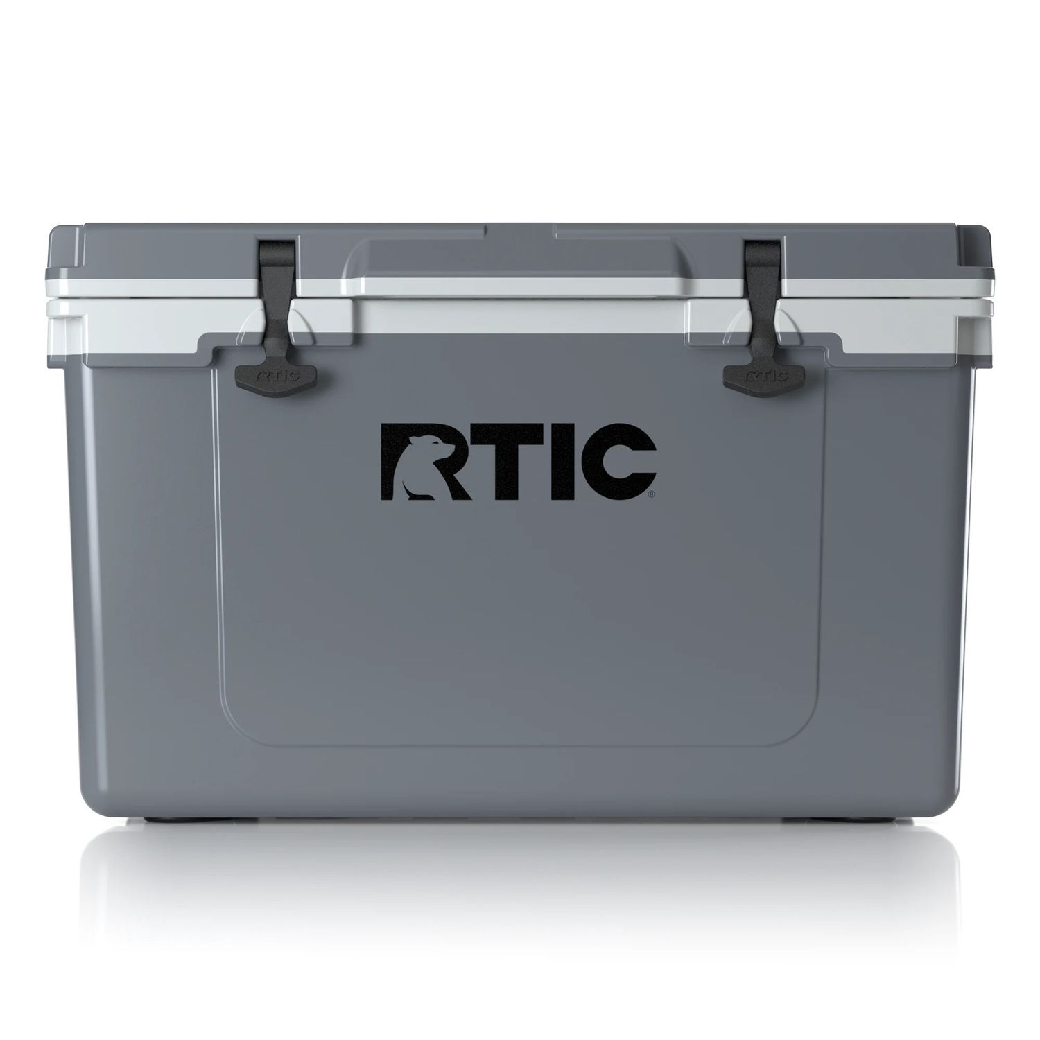 RTIC 52 Quart Ultra-Light Hard Cooler, Color: Dark Grey & Cool Grey
