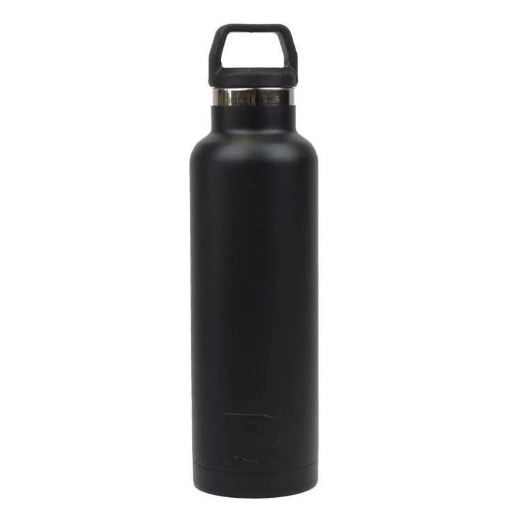 RTIC 16 oz WATER BOTTLE, Color: BLACK MATTE