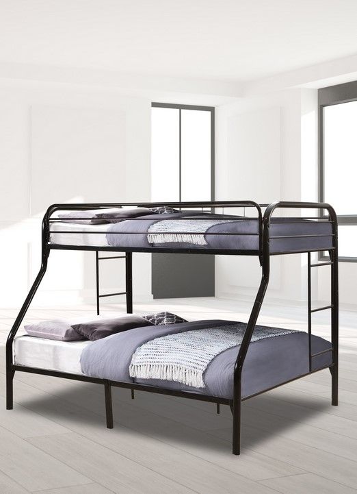 KITH BLACK TW/FL METAL BUNKBED (116-TF)