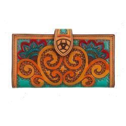 Ariat Ladies Wallet Paisley Natural A770016408