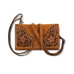 Ariat Sierra Style Crossbody Clutch Tan A770019408
