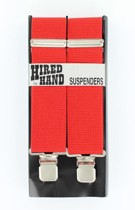 Nocona 54" Suspenders  Red N8510004XL