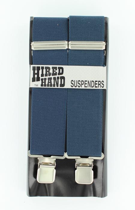 Nocona 54" Suspenders Navy N8510003XL