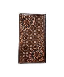 Nocona Rodeo Floral Corners Brown N500047902