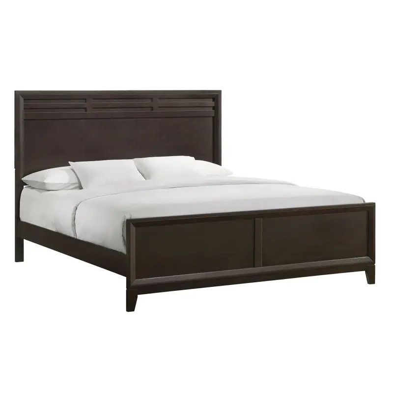 Beaumont Queen Panel Bed in Merlot (B.1140.QPB)