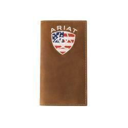 Ariat Rodeo Wallet American Flag Aged Bark A35547217