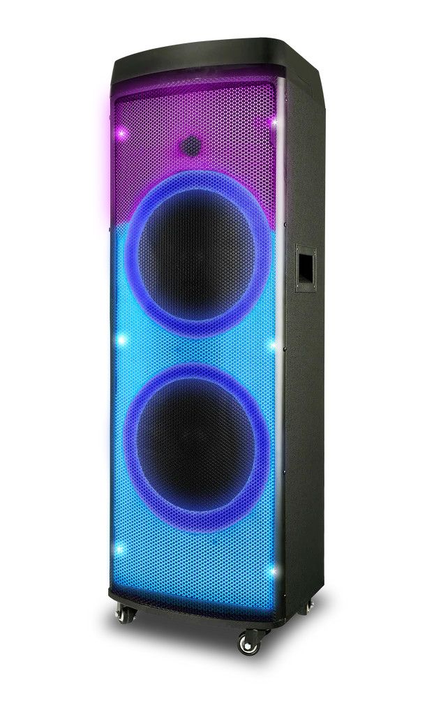 Technical Pro Double 12 Technical Pro Double 12" BT LED Loudspeaker with Light Show XLIT