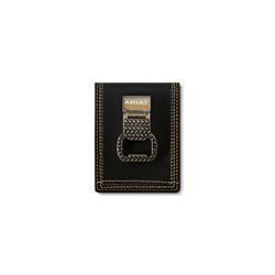 Ariat Work Wallet Bifold Bottle Money Clip Black  A3400801