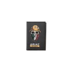 Ariat Trifold Work Mens Wallet Born 4 This Mexico Black A3401401 Ariat Trifold Work Mens Wallet Born 4 This Mexico Black A3401401