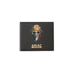 Ariat Biforld Work Mens Wallet Born 4 This Mexico Black A3401301