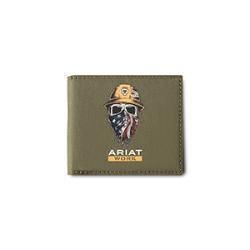 Ariat Work Bifold Wallet Dark Green  A3401619