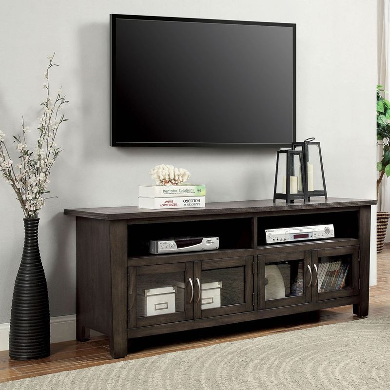Alma 72" TV Stand w/ 3MM Glass CM5903-TV-72