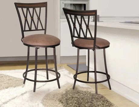 Sedona 30" Bar Stool Brown, Swivel SDN600BS